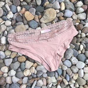 Victoria’s Secret Pink Undies Nude Large